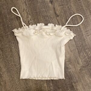 Kids girl Better Be Tank Top White Size 4T